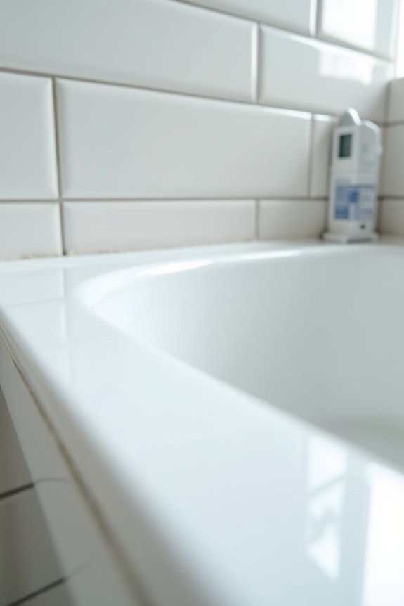 recaulk bathroom seals regularly