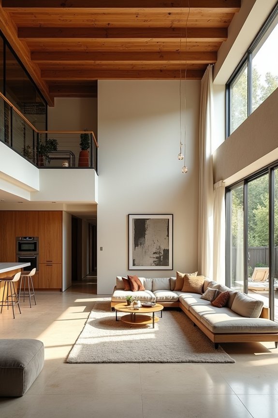 What Makes Modern Decor? 4 strategic layouts open uncluttered spaces