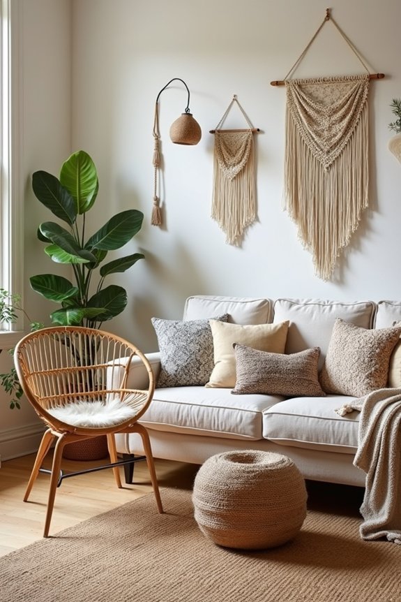 Modern Boho Decor: What Defines It? 4 strategic patterns balanced textures