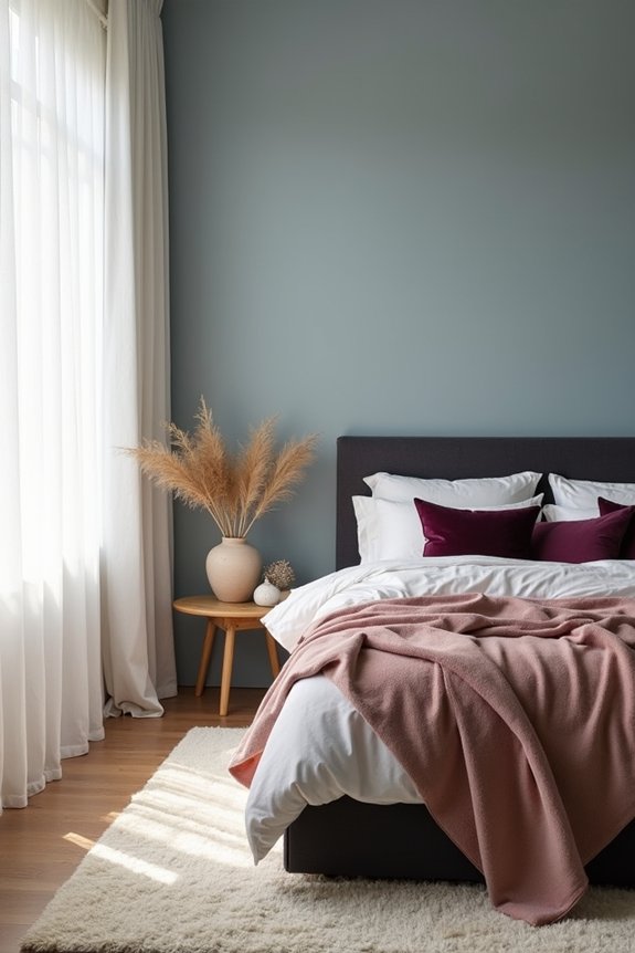 Decorate Your Bedroom: A Complete Design Guide 2 test swatches lighting shapes mood
